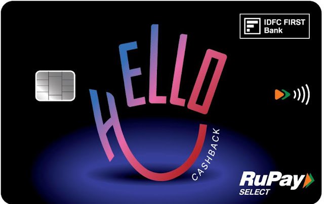 IDFC FIRST Bank launches FD backed Hello Cashback Credit Card with up to 5% Cashback