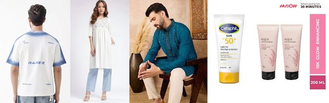 From Colour Play to After-Party Style, Holi looks from Myntra’s M-Now that keep up with every plan
